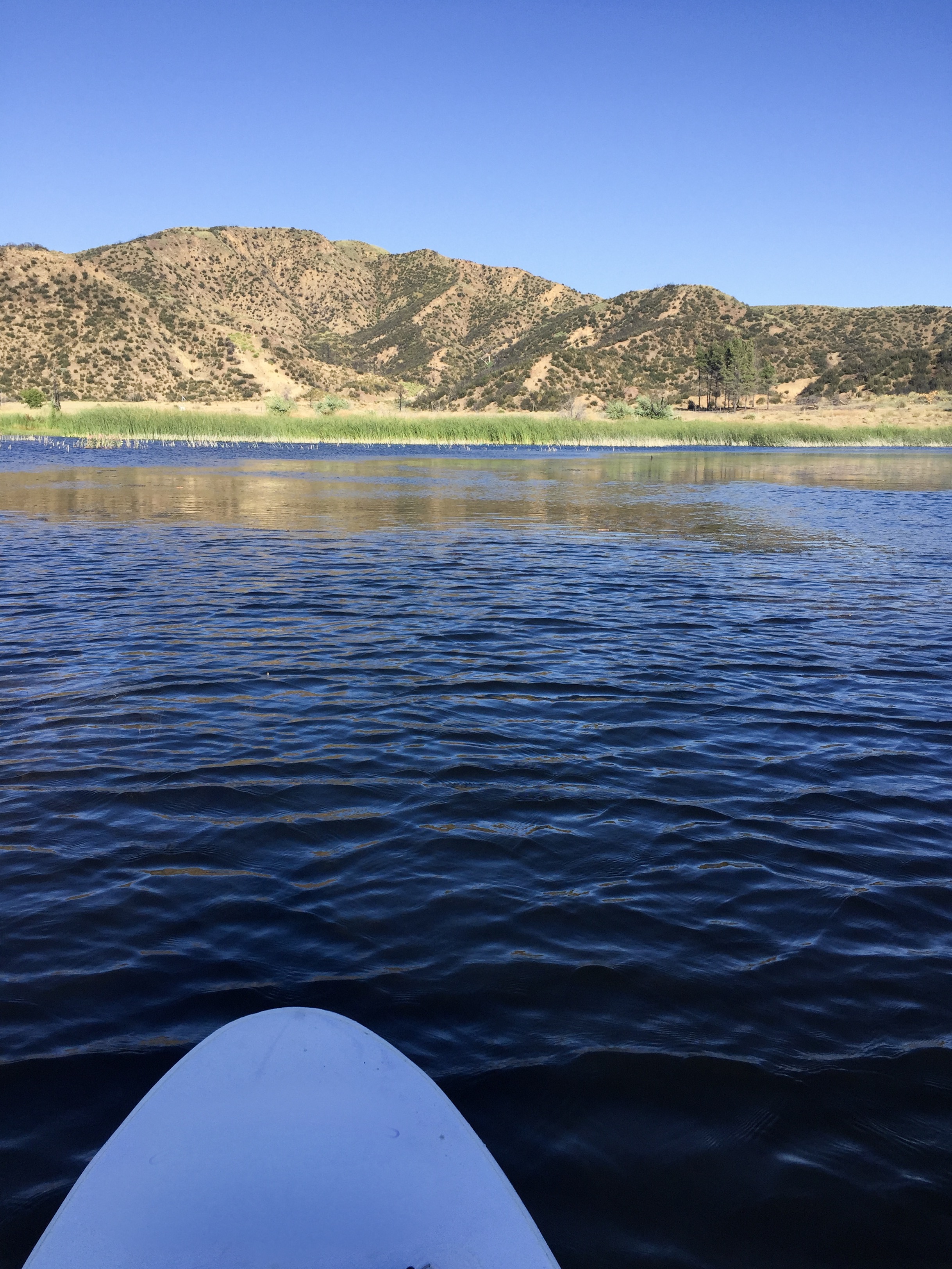 Paddle Boarding in Los Padres National Forest